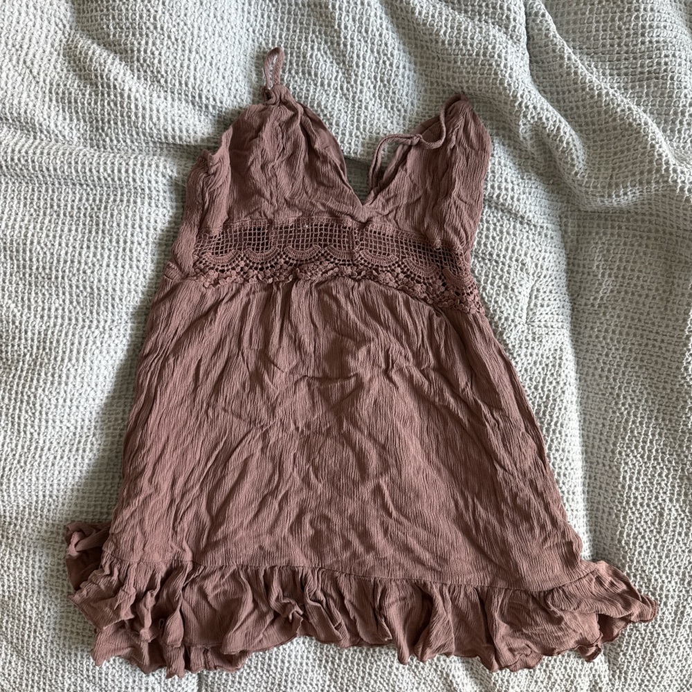 Garage Mauve Midi Dress